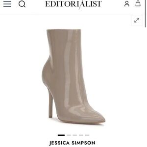NWOB- Jessica Simpson Lyren - Gray Women's Ankle Boots
